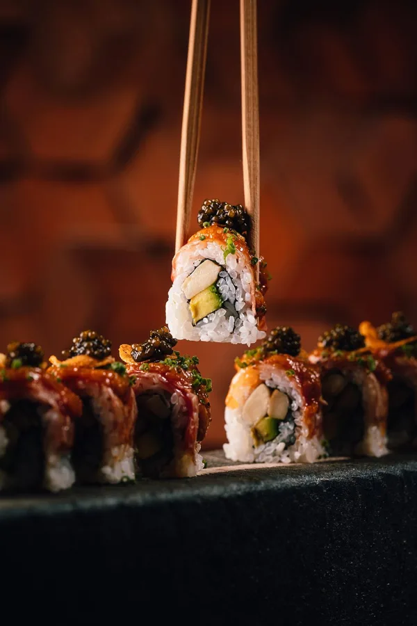 Dish, low key light. Food photography in Dubai by Artur Begel