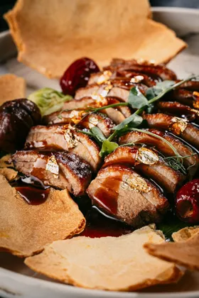 Dish, low key light. Food photography in Dubai by Artur Begel
