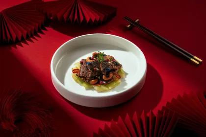 Dish, high key light. Food photography in Dubai by Artur Begel