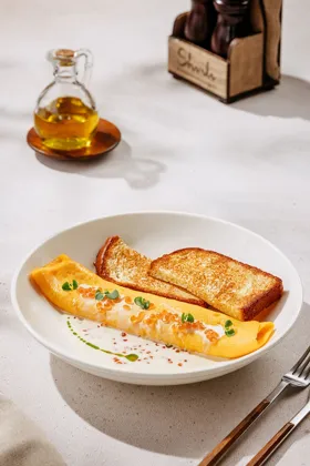 Dish, high key light. Food photography in Dubai by Artur Begel