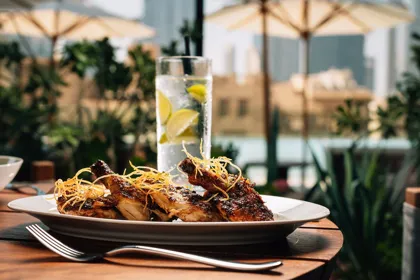 Dish, high key light. Food photography in Dubai by Artur Begel