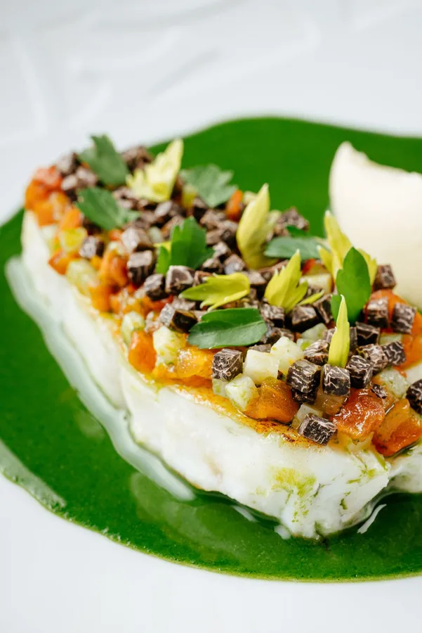 Dish, high key light. Food photography in Dubai by Artur Begel