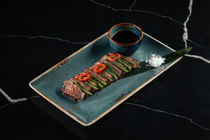 Dish, low key light. Food photography in Dubai by Artur Begel