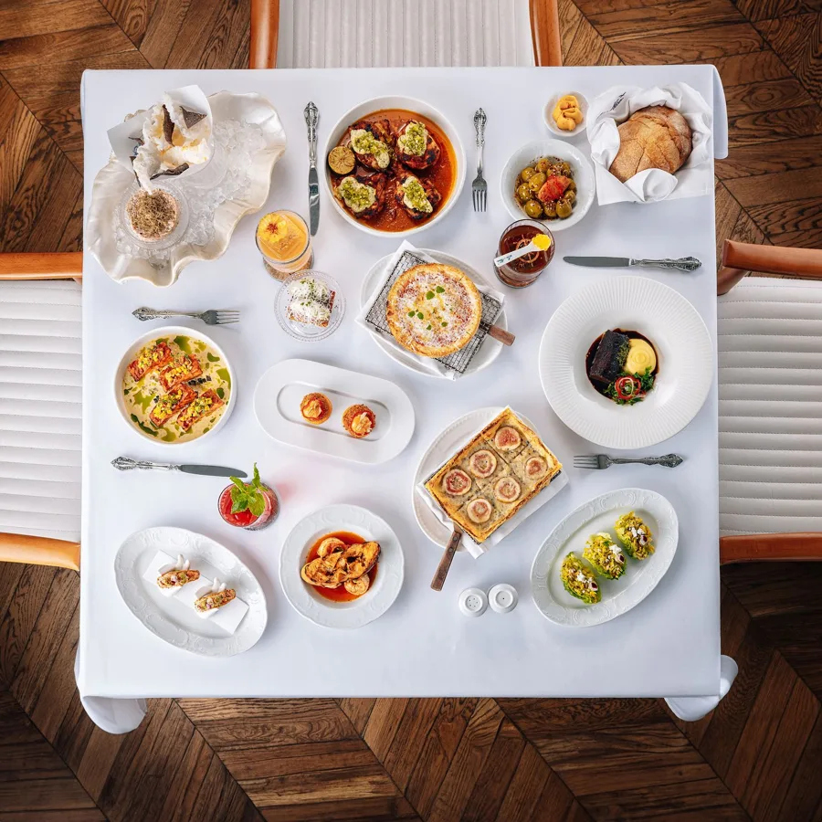 Dish, high key light. Food photography in Dubai by Artur Begel