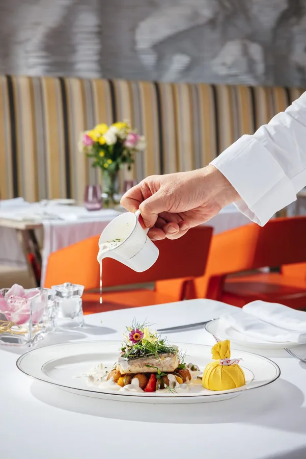 Dish, high key light. Food photography in Dubai by Artur Begel