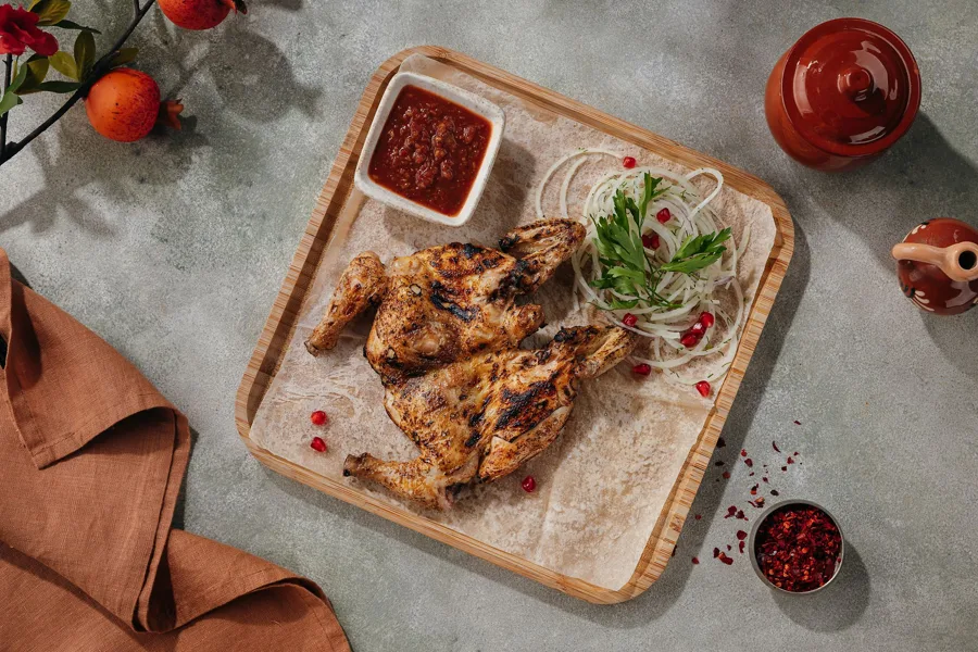 Dish, high key light. Food photography in Dubai by Artur Begel