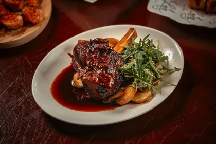 Dish, low key light. Food photography in Dubai by Artur Begel