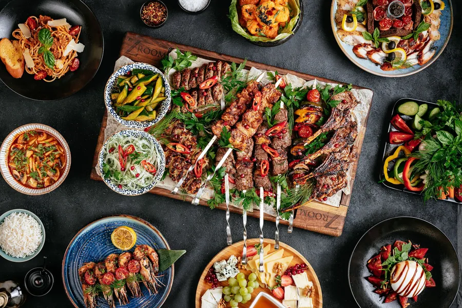 Dish, low key light. Food photography in Dubai by Artur Begel