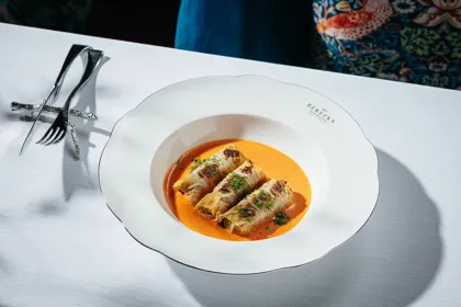 Dish, high key light. Food photography in Dubai by Artur Begel