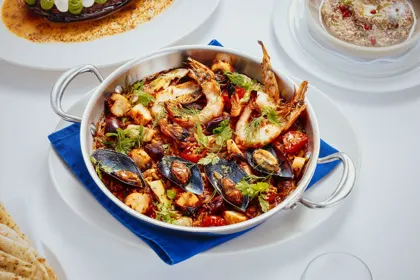 Dish, high key light. Food photography in Dubai by Artur Begel