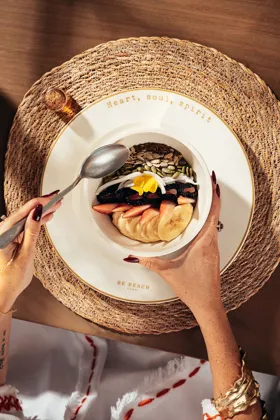 Dish, high key light. Food photography in Dubai by Artur Begel