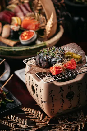 Dish, low key light. Food photography in Dubai by Artur Begel
