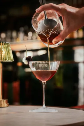 Drink, low key light. Food photography in Dubai by Artur Begel