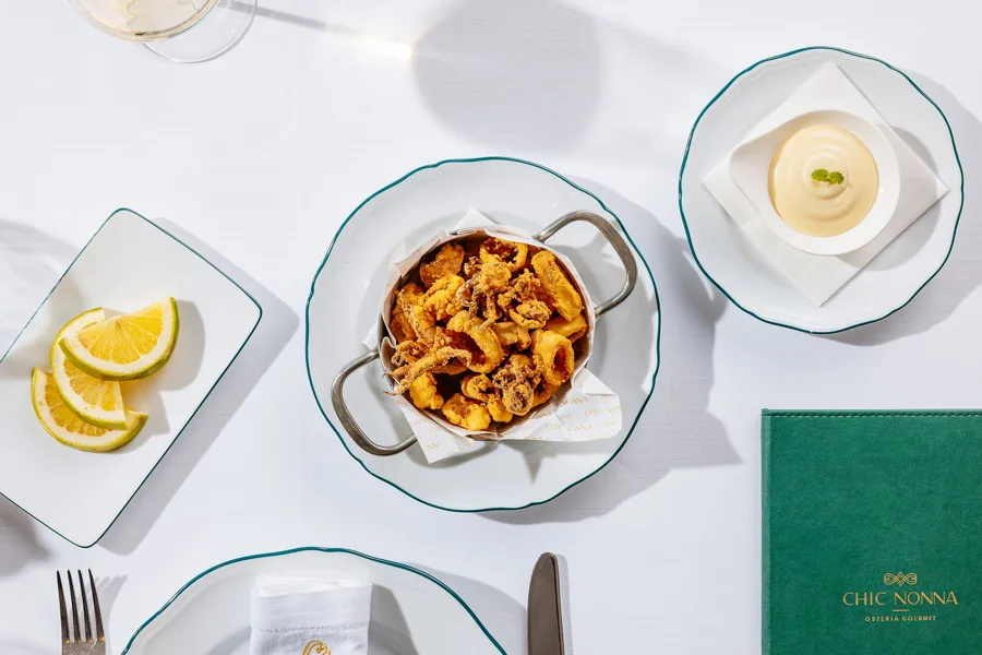 Dish, high key light. Food photography in Dubai by Artur Begel