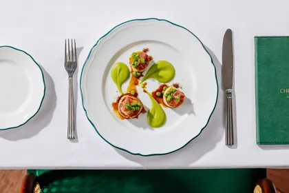 Dish, high key light. Food photography in Dubai by Artur Begel