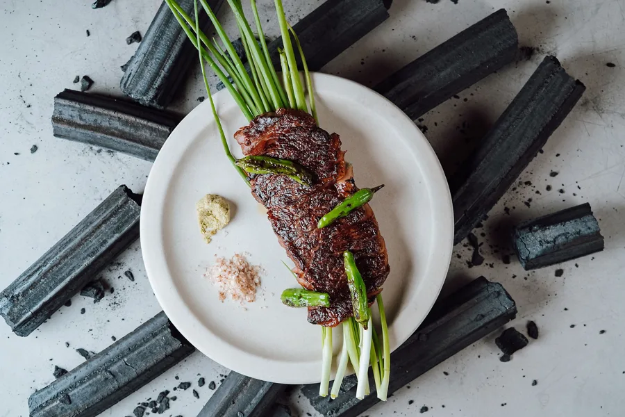 Dish, high key light. Food photography in Dubai by Artur Begel