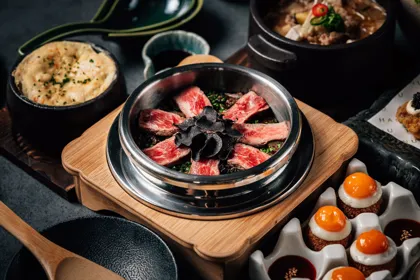 Dish, low key light. Food photography in Dubai by Artur Begel