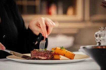 Dish, high key light. Food photography in Dubai by Artur Begel