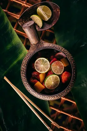 Drink, low key light. Food photography in Dubai by Artur Begel