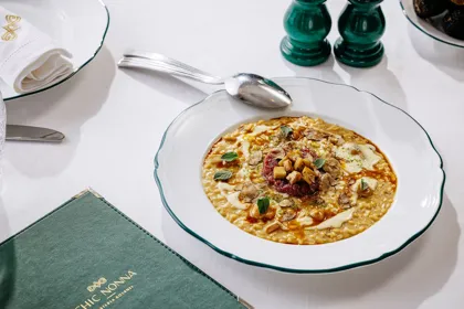 Dish, high key light. Food photography in Dubai by Artur Begel