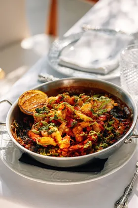Dish, high key light. Food photography in Dubai by Artur Begel
