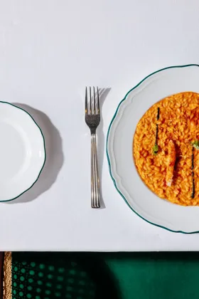 Dish, high key light. Food photography in Dubai by Artur Begel