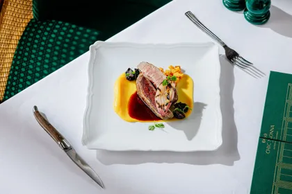 Dish, high key light. Food photography in Dubai by Artur Begel