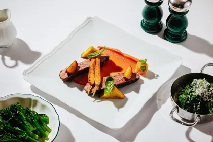 Dish, high key light. Food photography in Dubai by Artur Begel