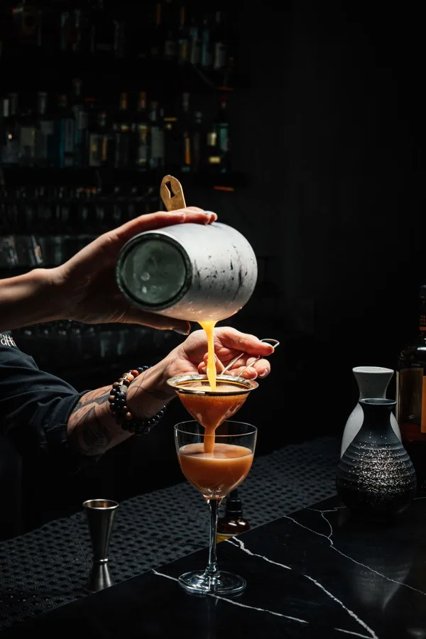 Drink, low key light. Food photography in Dubai by Artur Begel