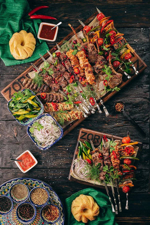 Dish, low key light. Food photography in Dubai by Artur Begel