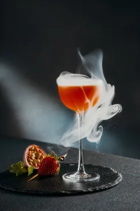 Drink, low key light. Food photography in Dubai by Artur Begel