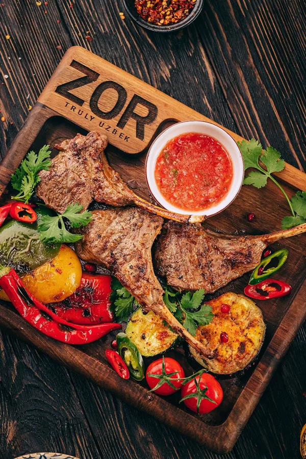 Dish, high key light. Food photography in Dubai by Artur Begel