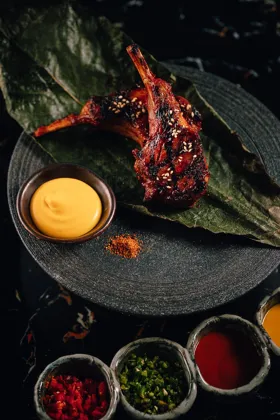 Dish, low key light. Food photography in Dubai by Artur Begel