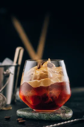 Drink, low key light. Food photography in Dubai by Artur Begel