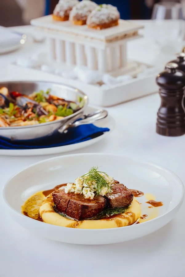 Dish, high key light. Food photography in Dubai by Artur Begel