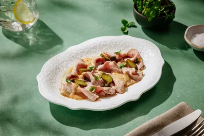 Dish, high key light. Food photography in Dubai by Artur Begel