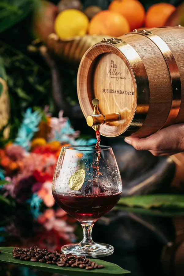 Drink, low key light. Food photography in Dubai by Artur Begel