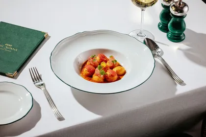 Dish, high key light. Food photography in Dubai by Artur Begel