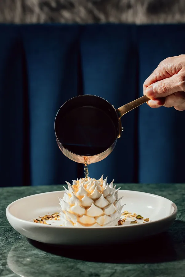 Dish, low key light. Food photography in Dubai by Artur Begel