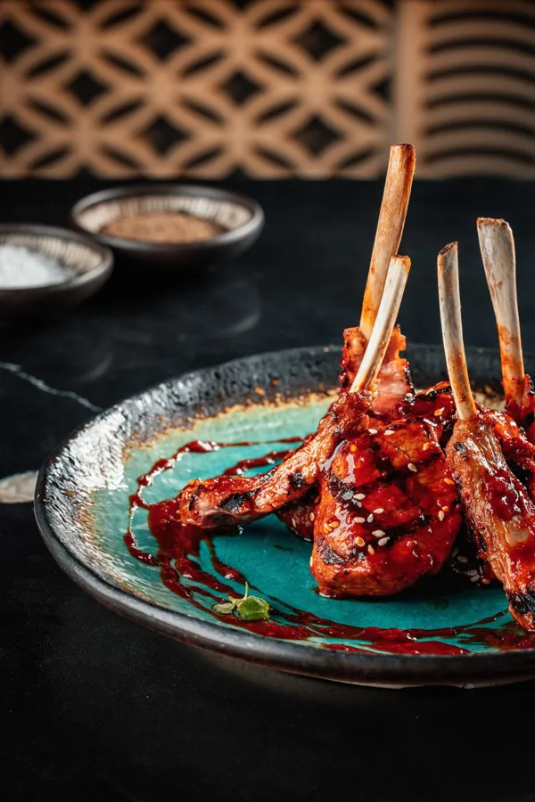 Dish, low key light. Food photography in Dubai by Artur Begel
