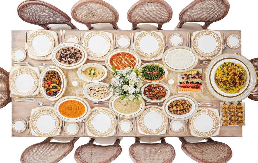 Dish, high key light. Food photography in Dubai by Artur Begel