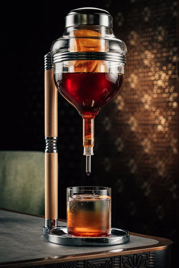 Drink, low key light. Food photography in Dubai by Artur Begel