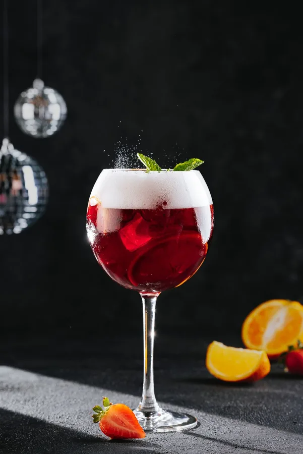 Drink, low key light. Food photography in Dubai by Artur Begel