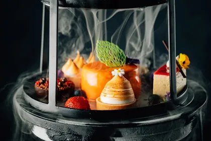 Dish, low key light. Food photography in Dubai by Artur Begel