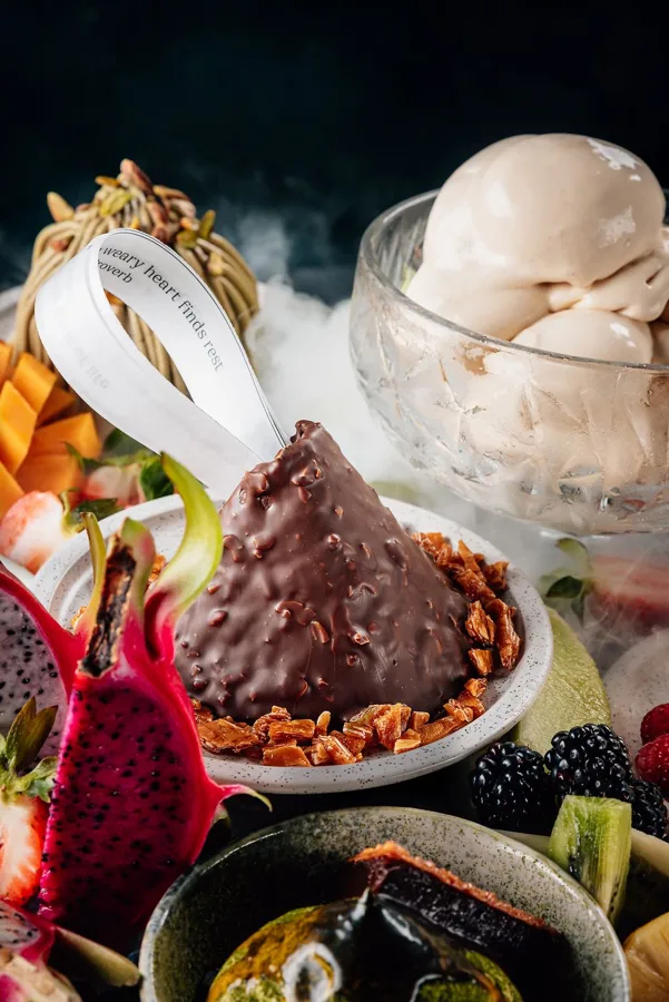 Dish, high key light. Food photography in Dubai by Artur Begel