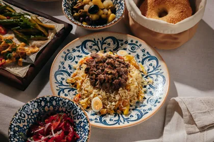 Dish, high key light. Food photography in Dubai by Artur Begel