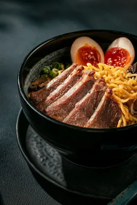 Dish, low key light. Food photography in Dubai by Artur Begel