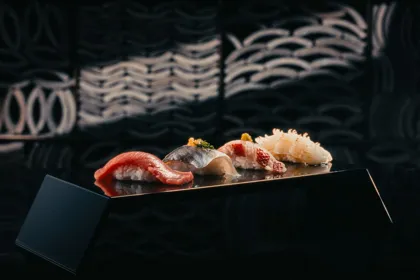 Dish, low key light. Food photography in Dubai by Artur Begel