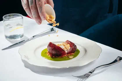Dish, high key light. Food photography in Dubai by Artur Begel