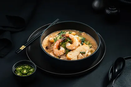 Dish, low key light. Food photography in Dubai by Artur Begel
